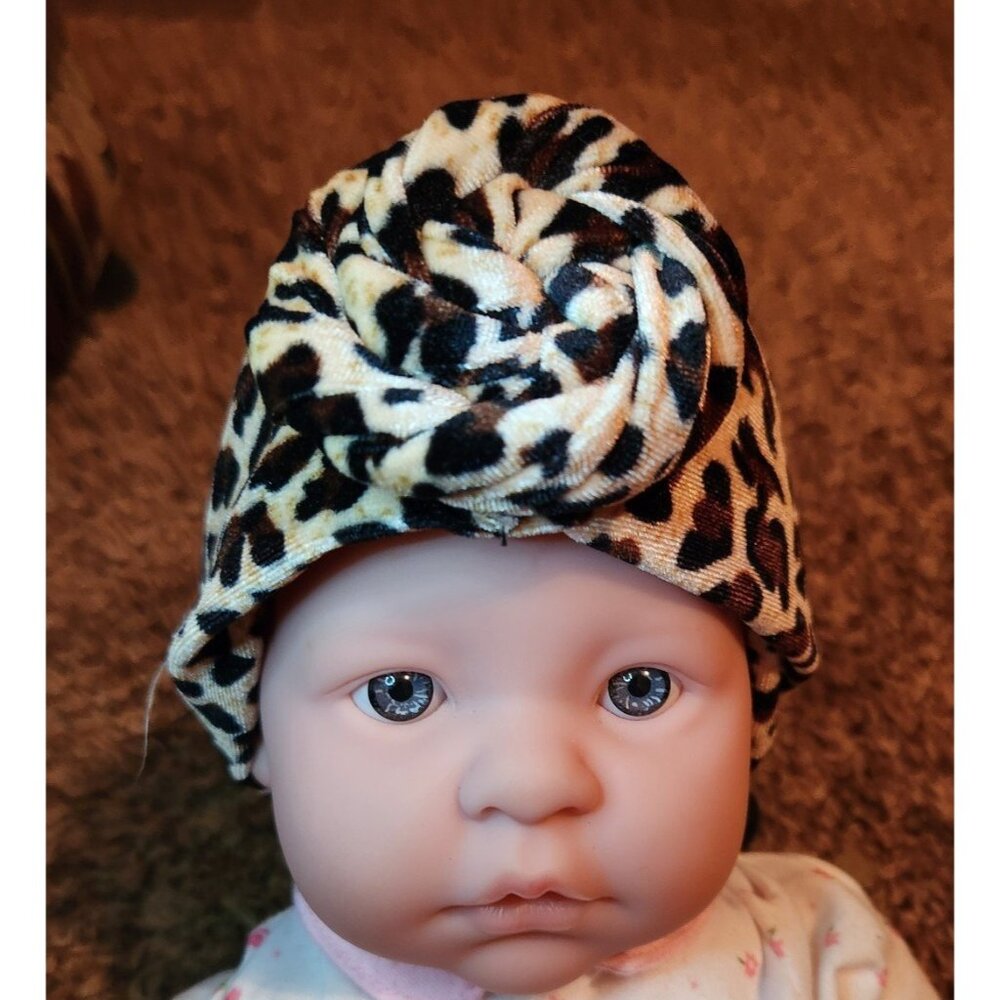 Cheetah Print Baby Headband